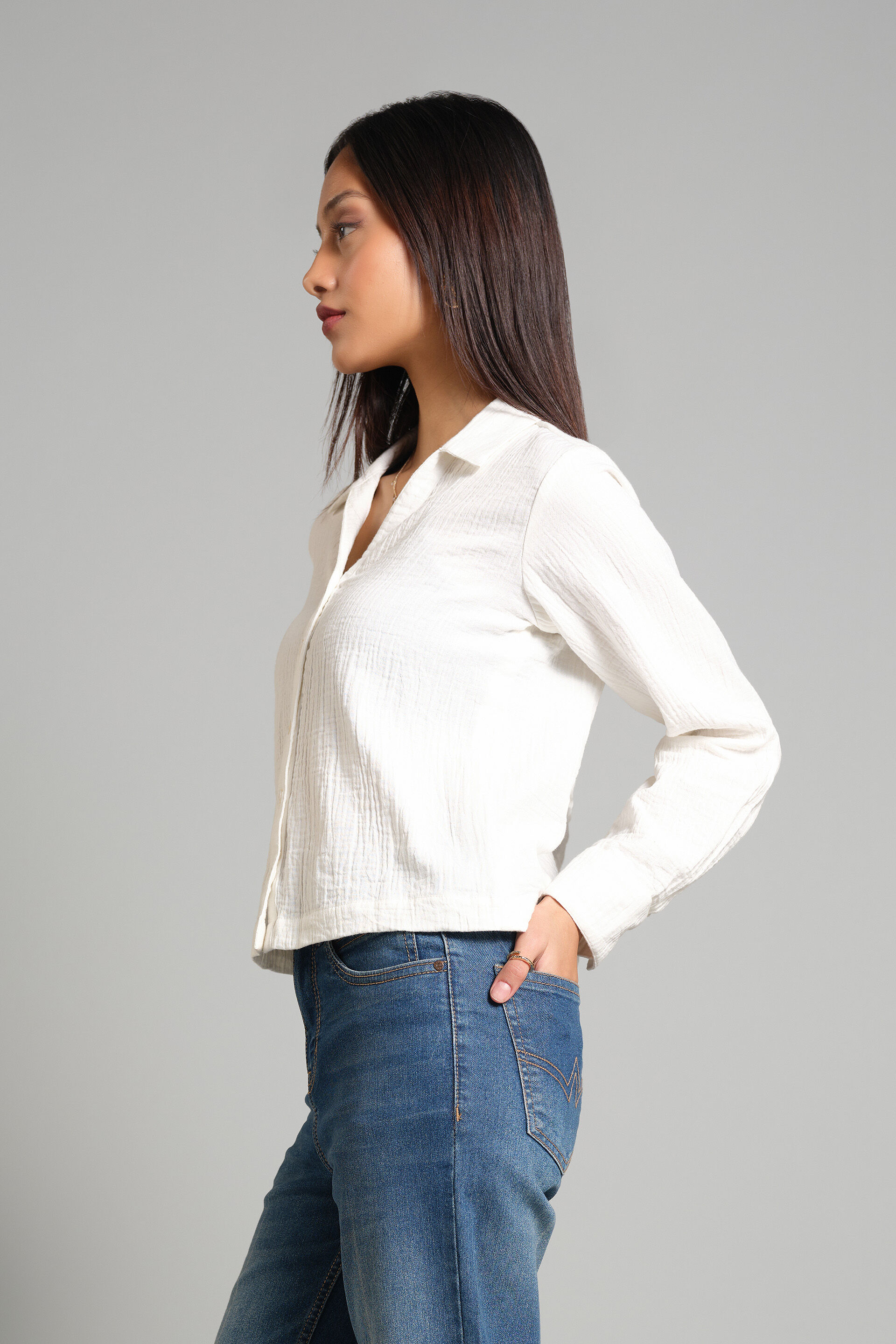 Forever White Shirt, White, image 4